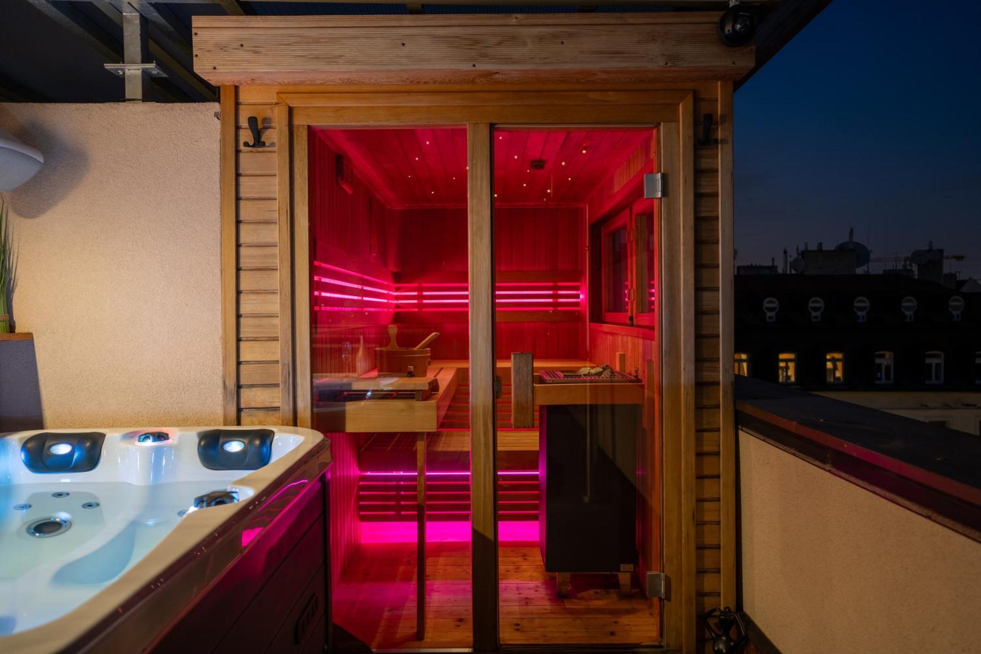 Luxury Rooftop Appartment With Fantastic Views 布拉格 外观 照片